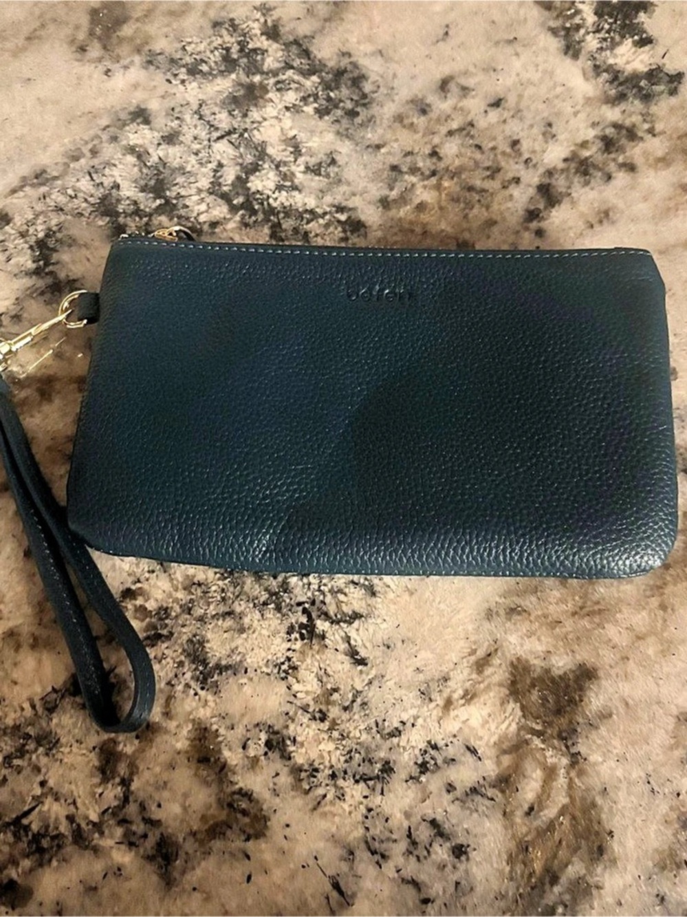 Fossil Tara Wristlet Green Clutch